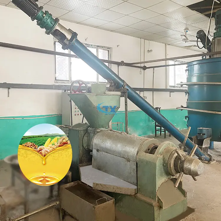 Máquina de refinación de aceite crudo para centro comercial, fabricante de aceite de girasol refinado