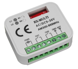 RX-AC DC 9-30V Multireceiver denetleyici AM300-868MHz garaj kapısı uzaktan kumanda 433MHz 868MHz anahtarı plastik alıcı denetleyici - Product Image 2