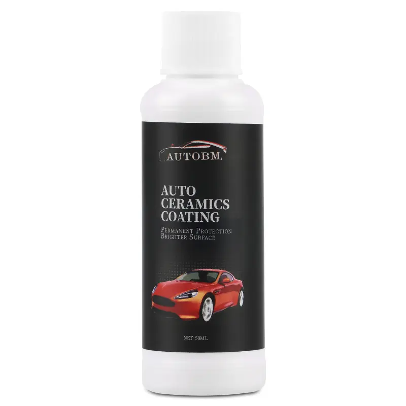 OEM Revestimento cerâmico nano automotivo duro rápido 9H 50ML anti-risco hidrofóbico brilhante suprimentos de manutenção automotiva