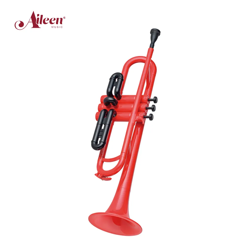 Baixo preço ABS corpo 3 chave pistão trompete-vermelho para venda (TP230P-RD)