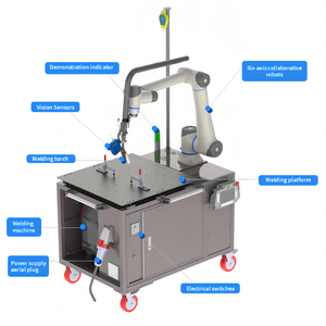 Intelligenter beweglicher Cobot-Schweißer Sechsachsige kol labor ative Roboter zum Schweißen von Alumnimun-Robotern aus Kohlenstoffs tahl - Product Image 2
