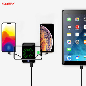 8000mAh Portable Wireless Power Bank with Type-c Input 5V 2.1A Fast Charger 10W <strong>Output</strong> Power Micro USB Interface - Product Image 5