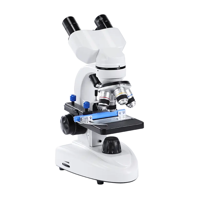 Microscopio biológico binocular compuesto para estudiantes de laboratorio, microscopio electrónico de operaciones de oftalmoología, 25 40 X-5000 X