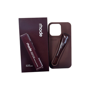 Luxury Silicone <strong>Rhode</strong> Mobile Phone Cases with Lip Gloss Lipstick Holder Compatible with for IPhone11 12 13 14 15 16 Pro <strong>Max</strong> Plus