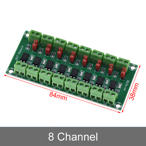 PC817 2 4 8 Channel Optocoupler Isolation Board Voltage Converter Adapter <strong>Module</strong> 3.6-30V Driver Photoelectric Isolated <strong>Module</strong> - Product Image 4