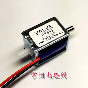Mini válvula solenoide pequeña de 3V, 4,5 V, 6V, 12V, 24V, normalmente cerrada, NC, válvula de aire bidireccional, válvula de Escape de Gas, fabricante personalizado de China - Product Image 3