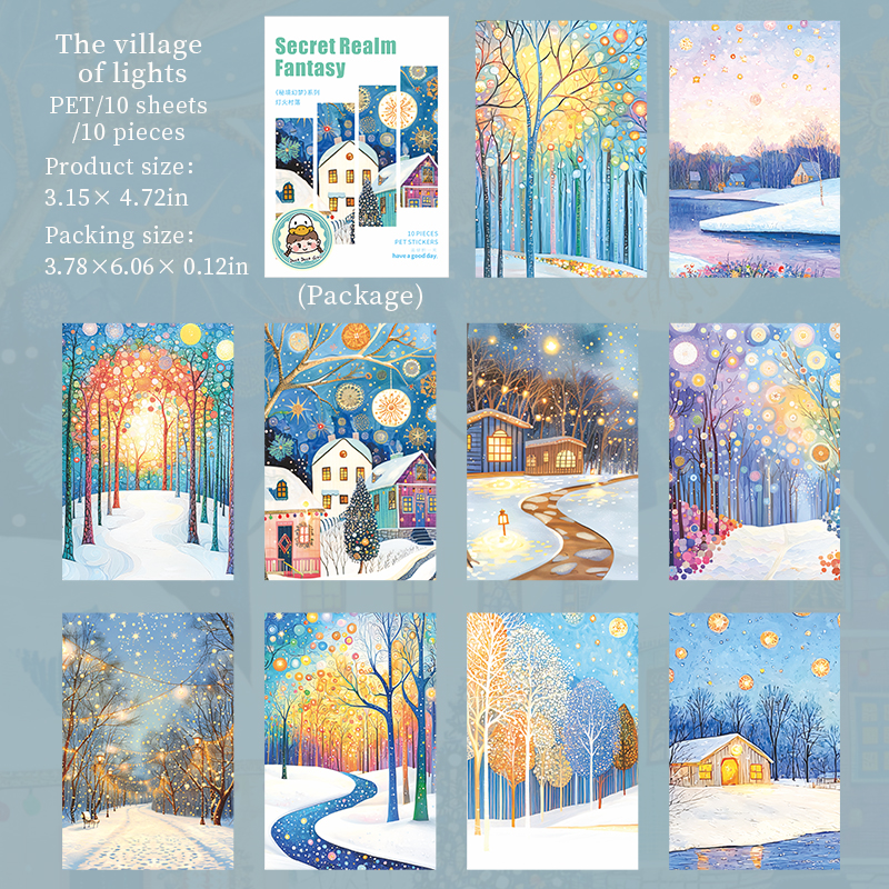 E Lighted Village