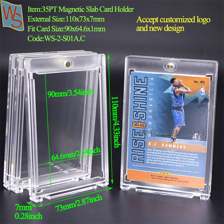 S01 35PT Magnetic Card slab