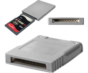 Nintendo Switch WiiNGCコンソール用SDメモリフラッシュカードリーダーコンバーターアダプター - Product Image 1