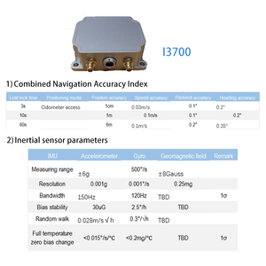 Sistema de navegación inercial integrado de tres ejes MEMS para sensor de navegación inteligente MEMS - Product Image 2