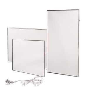 แผ่นทำความร้อนติดผนังและเพดานสีขาว960 W IR อินฟราเรดแผงคริสตัลด้วยโปรแกรมอัจฉริยะ