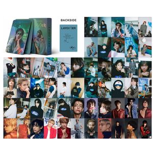 Itzy iki kez Photocard koleksiyonu Babymonster Lomo kart (G)I-DLE Stray kaçak çocuklar Fan bts JK V JIMIN JISOO JENNIE lazer FLASH kart - Product Image 2