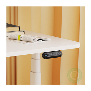 Factory Directly Sale OEM ODM Dual Motor <strong>Three</strong> Stage Office Standing Desk Electric Height Adjustable Standing <strong>Computer</strong> <strong>Table</strong>