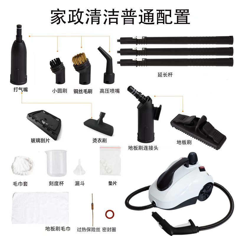 Standard household appliances come with a 230V European plug.