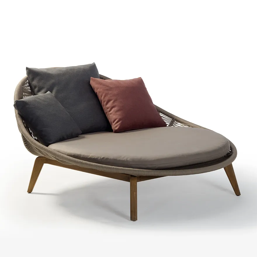 high quality outdoor sofa set with comfortable cushion rattan sofas for garden