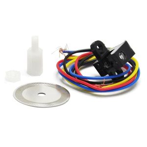 Fotoelettrico Sensore di Velocità Encoder Codificata Disco Ruota di Codice Per Trasporto Scala Smart Car - Product Image 4