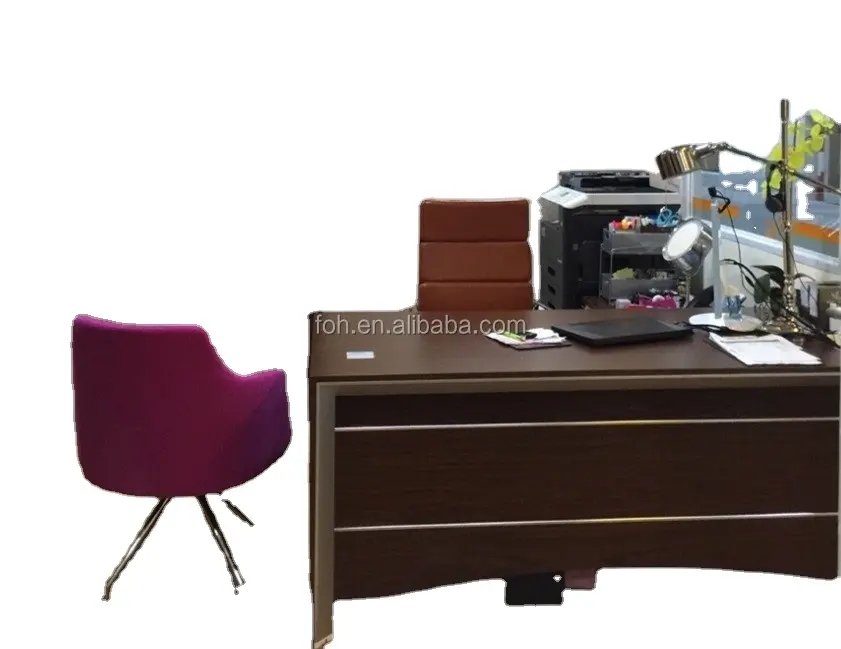 Regisseur bürotisch design, sekretär bürotisch, moderne luxus bürotisch (FOHA-3424)