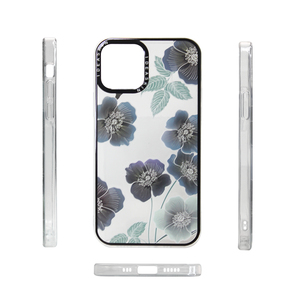 Kapak telefon için çiçek çiçek kılıfı <span class=keywords><strong>IMD</strong></span> aksesuarları telefon kapak iphone kılıfları 13 pro max