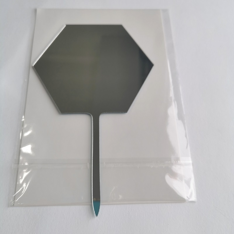 Silver hexagon