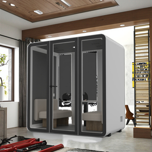 Unibooth Hiện Đạ<span class=keywords><strong>i</strong></span> Bền Đa Chức Năng Cách Âm Làm Việc Vỏ Di Chuyển Riêng Tư Cuộc Họp Gian Hàng Cho Văn Phòng Khách Sạn Căn Hộ - Product Image 3