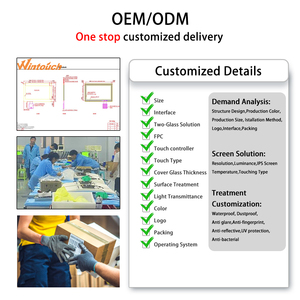 Moduli di visualizzazione Touch Screen capacitivi personalizzati OEM 0.96 a 27 pollici con schermo Touch Lcd - Product Image 6