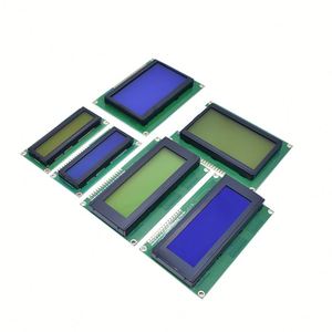 LCD1602 LCD 1602A modulo 12864 2004 blu schermo verde 16x2 20x4 caratteri Display LCD modulo HD44780 Controller blu luce nera - Product Image 5