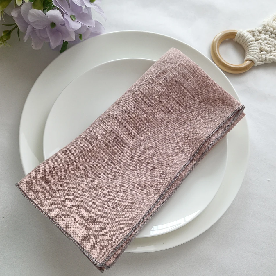 6pcs dusty pink