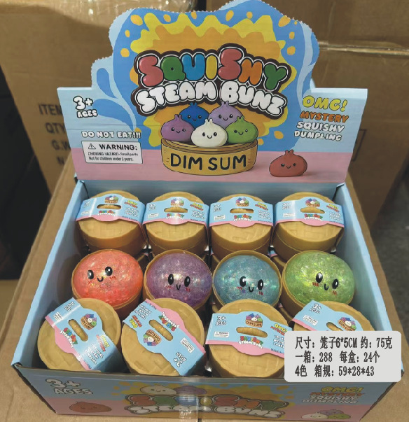 Emoji goutte d'eau petit chignon-6 cm