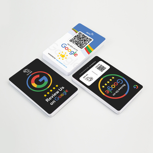 Nfc kartvizitler pvcTap QR kodu İş Ins Facebook TIKTOK sosyal medya google yorumları anahtar vip plastik uhf rfid nfc pvc kart - Product Image 2