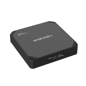 ชุดกล่องรับสัญญาณทีวีบลูทูธ4.2 G7โปรทีวี100เมตรอีเทอร์เน็ต amlogic S905Y4 Quad Core