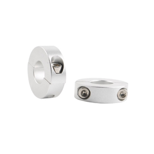 Anillo de fijación de tipo separado de acero inoxidable 304SS, 2 uds., bloques de guía lineal para línea de montaje, bloqueo de montaje de varilla mecánica - Product Image 6