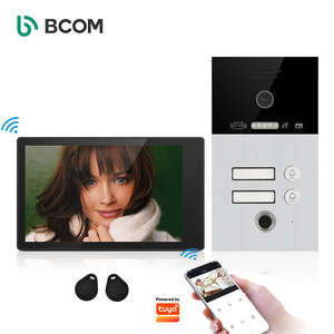 Videoportero con cable para el hogar, sistema de vídeo para puerta, teléfono, apartamento, pantalla de 8 pulgadas, timbre analógico, cámara, grabación, desbloqueo - Product Image 4