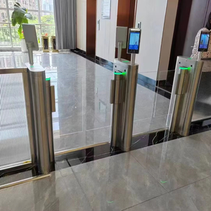 Stainless Steel Mini Turnstile Gate with Face Recognition <strong>Access</strong> <strong>Control</strong> System Swing Turnstile Gate for Office Building - Product Image 6