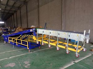 Transportador de cinta de sistema de descarga de carga del fabricante de PVC flexible de elevación automática para uso doméstico plantas de fabricación minorista - Product Image 6