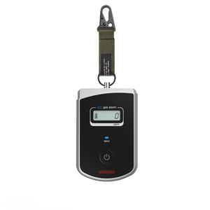 Proteção pessoal solução luz ruído alarme carbono monóxido detector botão bateria co segurança gás detector alarme
