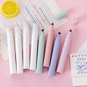 Penna evidenziatore magico personalizzabile con Logo personalizzato con cappuccio rosa nero giallo rosso bianco ecc scatola e imballaggio allentato - Product Image 5