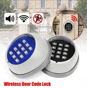 Wasserdichte kabellose Kodierte Nummernschlüsselbank für Zugangstür 433 MHz Rolling-Code-Gatter tastatur - Product Image 6