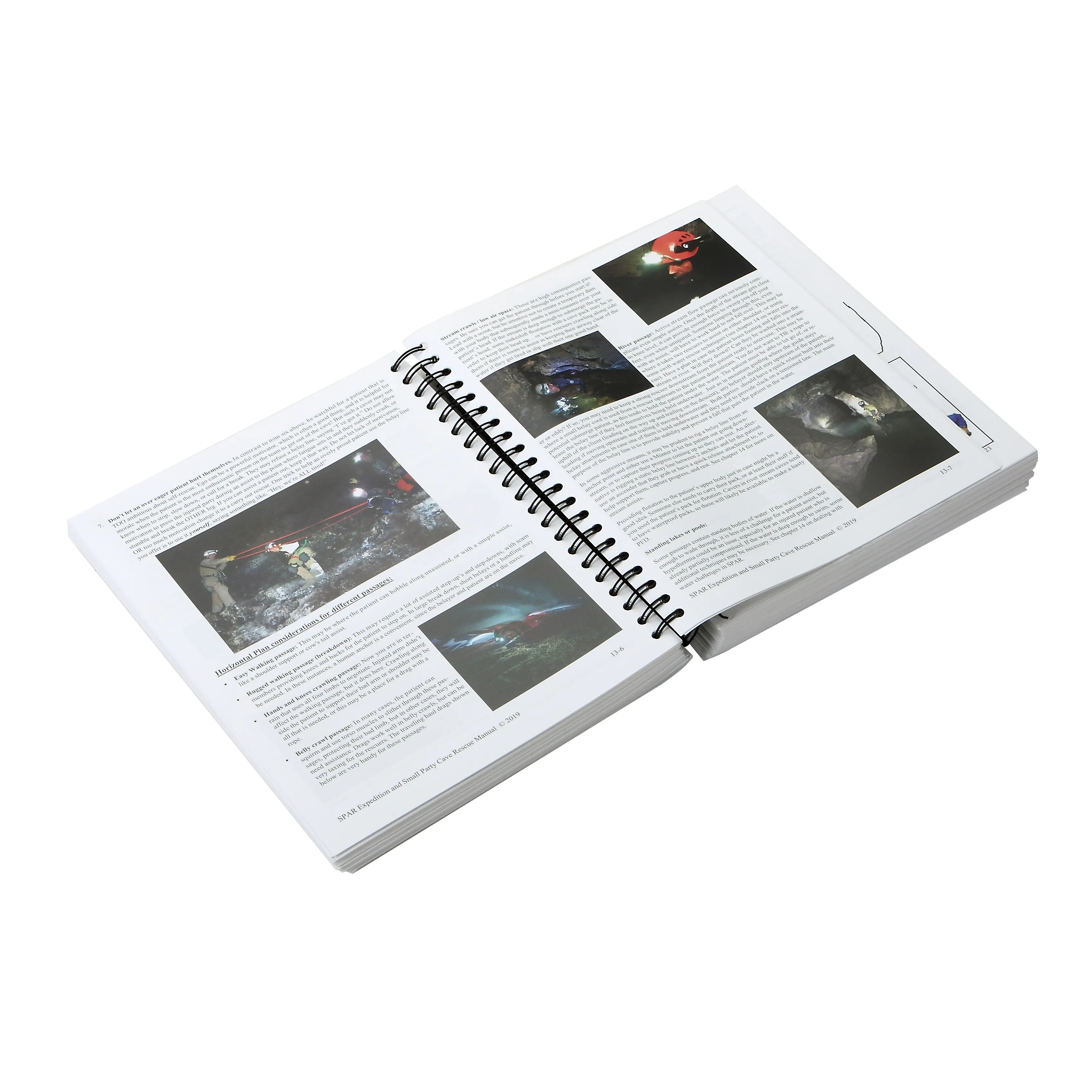 Luxury OEM servizi di stampa di brochure catalogo disegno rilegato a spirale