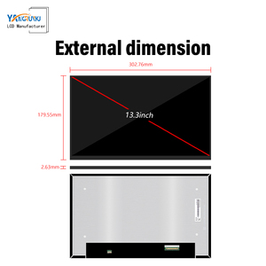 BOE NE133QUM-N43 13.3 inç LCD modülleri ekran paneli 4k 3840x2160 çözünürlük yüksek kontrast oranı 1200:1 maç sürücü panosu - Product Image 2