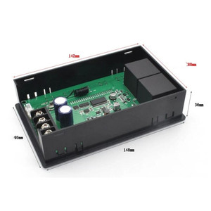 Taidacent-Panel Controlador de velocidad de Motor Variable, 12V, 24V, 36V, 48V, 30A, pantalla de controlador de velocidad PWM con Control remoto - Product Image 5
