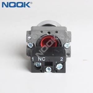 ZB2-BE102C luce rossa interruttore momentaneo 1 N/O nessun pulsante normalmente aperto - Product Image 3