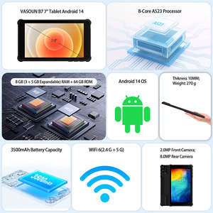 Günstige 7-Zoll-Tablet Android Kids 3g 4g Touchscreen mit Sim-Karte Rugged Tablet Education Tablet Pc - Product Image 3