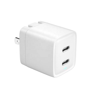 Vina <strong>Usb</strong>-C Mobile Phone Chargers <strong>2</strong> in 1 Fastest Travel Charger Adapter Pd Pps 20Watt 40Watt <strong>Usb</strong> Wall Charger for <strong>One</strong> Plus - Product Image 3