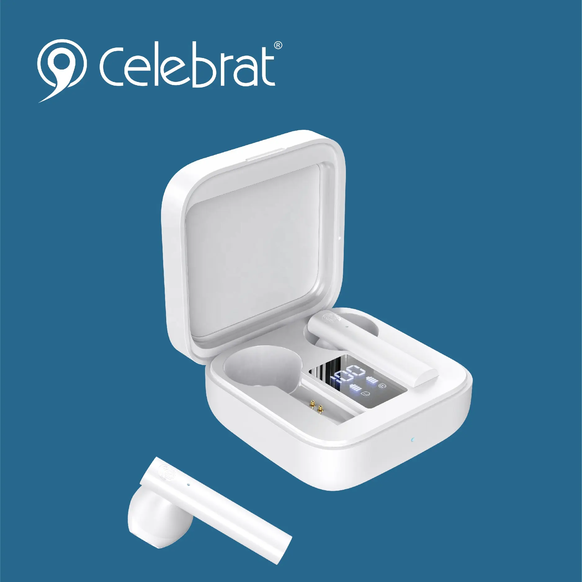 Celebethot-auriculares tws inalámbricos con pantalla LED, venta al por mayor, envío gratis