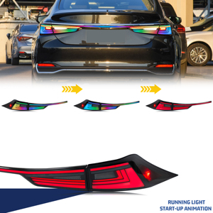 Lexus IS250 isisisiçin oto parçası LED RGB lamba arka stop IS300 ISF 2014 2020 F spor dinamik dönüş sinyali Tuning meclisi - Product Image 4