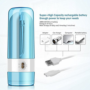 Assistenza sanitaria kit da viaggio acqua denti flosser dentale rimozione della placca Dentale Flosser Irrigatore Orale - Product Image 4