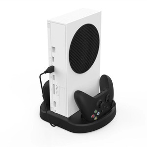 แท่นชาร์จคอนโทรลเลอร์พอร์ตคู่,แท่นวางสำหรับเกมแพด XBOX Series S แท่นชาร์จรองรับ3 In 1 - Product Image 5