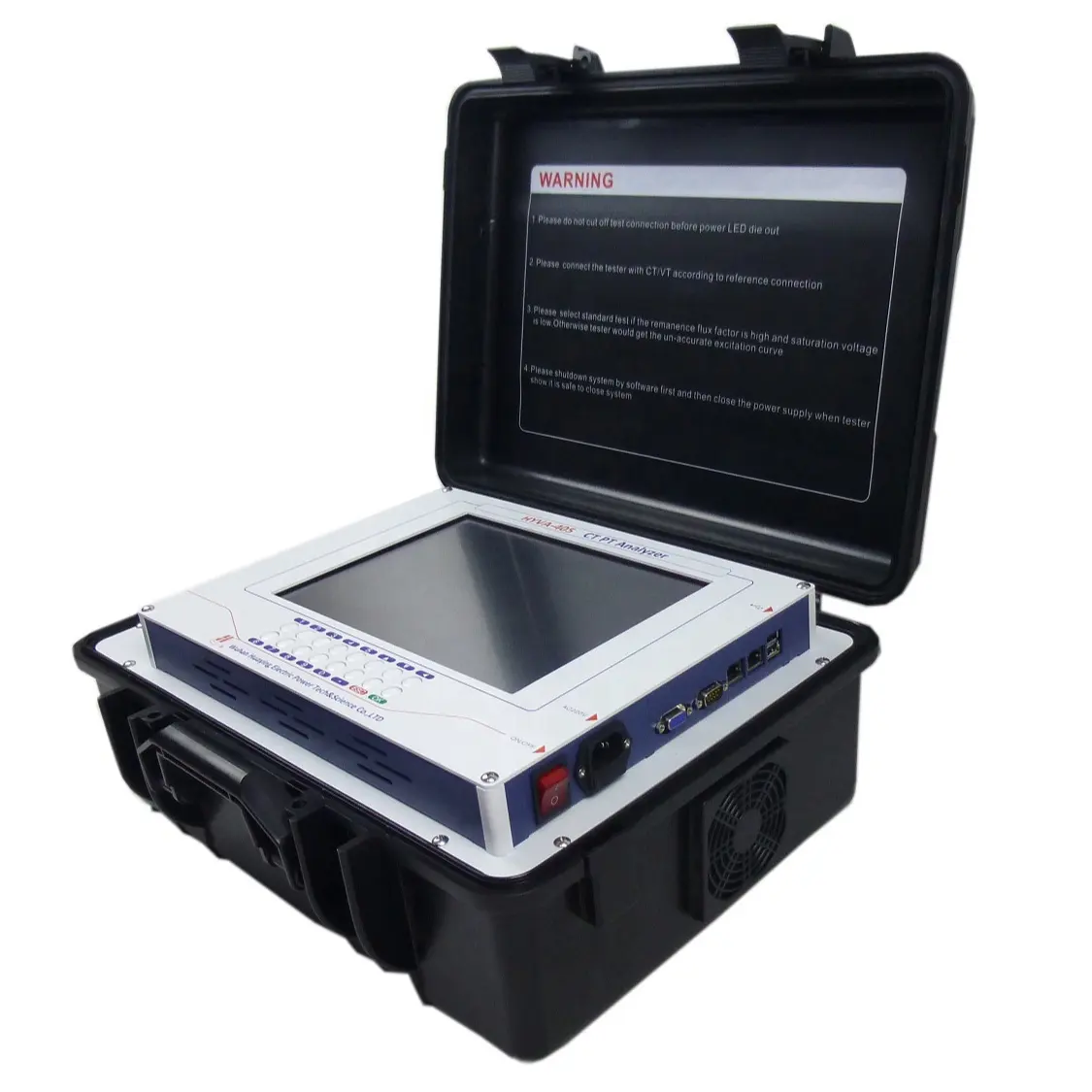 Transformador de corriente portátil ct pt, equipo de prueba ct pt Volt-Ampere, Analizador de características