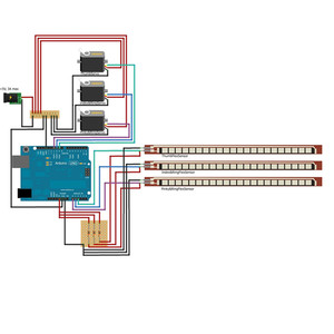 Flex Sensor 4.5 "Sensor Biegen Mess Biegen nicht Flex Sensor 2,2