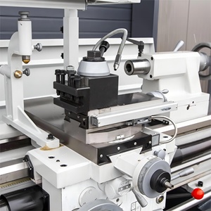 Máquina manual de torno paralelo universal, herramienta de alta calidad y precisión para metal, 460 - Product Image 3